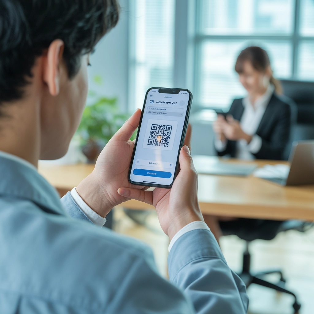 企業導入制服 QR Code 線上報修系統，員工自行掃碼讓人資解放雙手