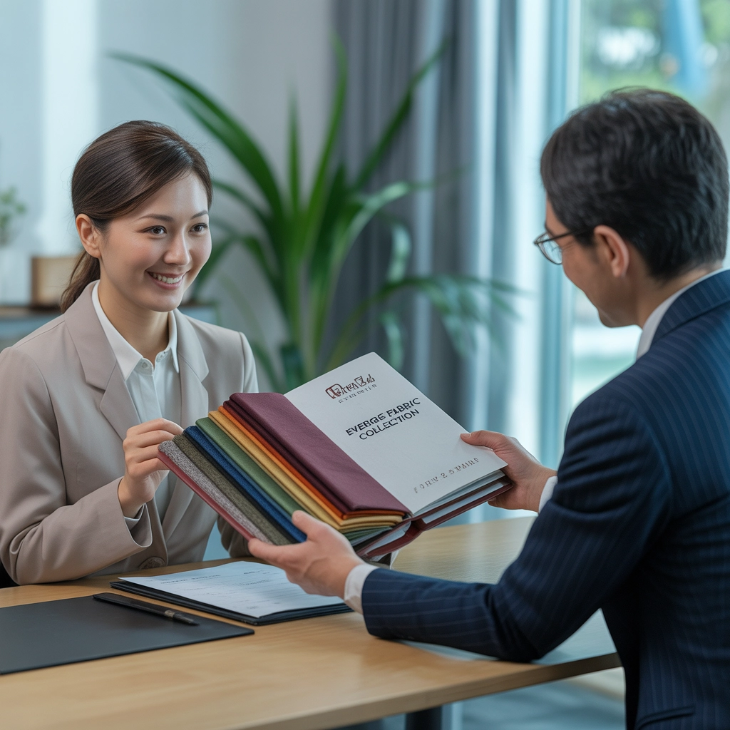 企業採購簽署常備布料計畫合約，確保制服長期穩定補貨無虞