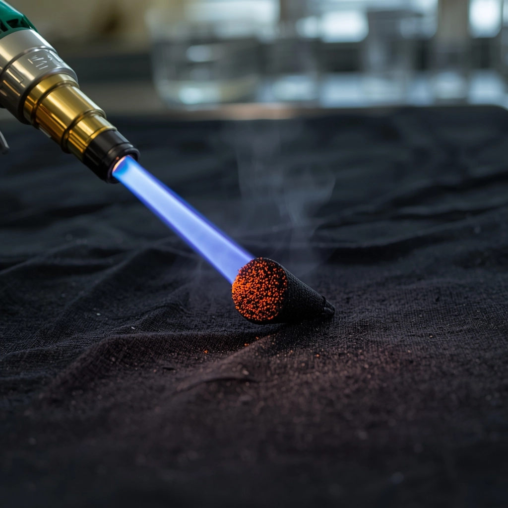 2026 防燃布料碳化測試