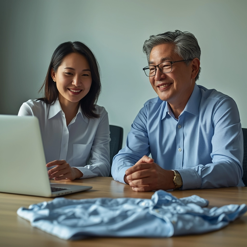 企業採購利用免燙制服布料省下龐大洗滌電費與工時