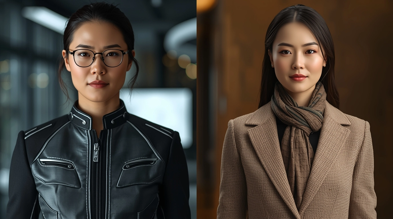 科技業與服務業制服風格人格化對比