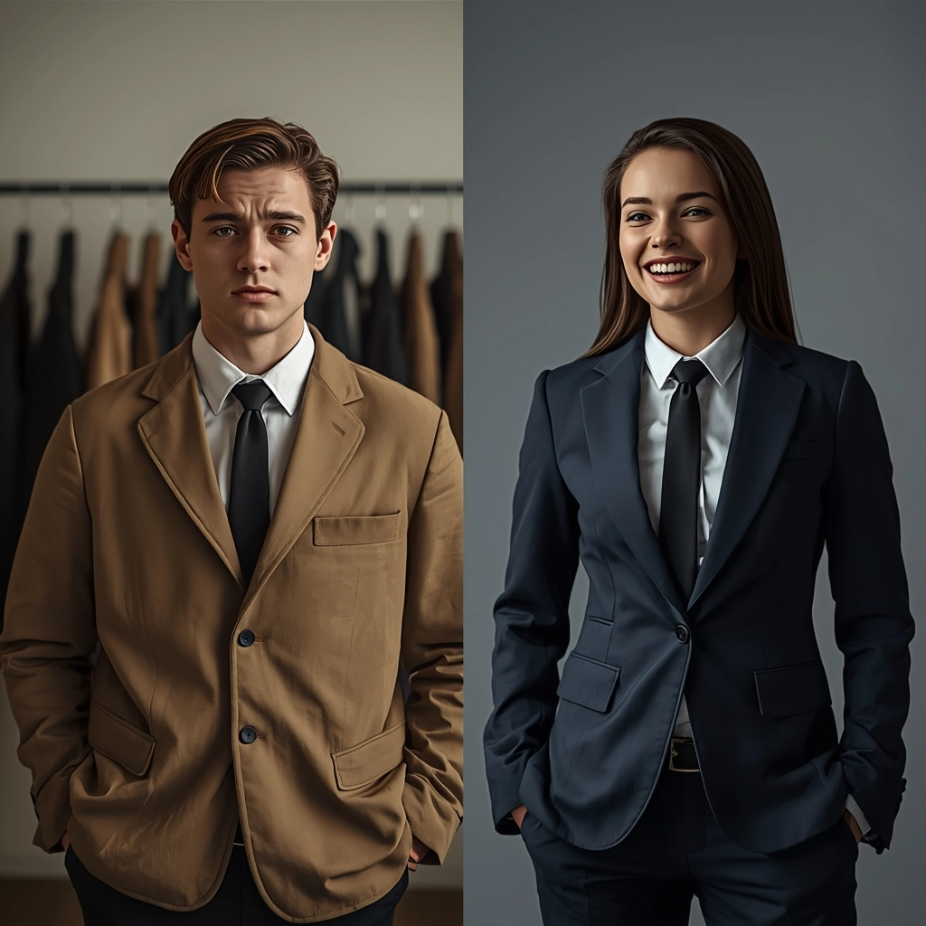 視覺先決：老氣制服與高質感時裝化制服對求職者的心理影響