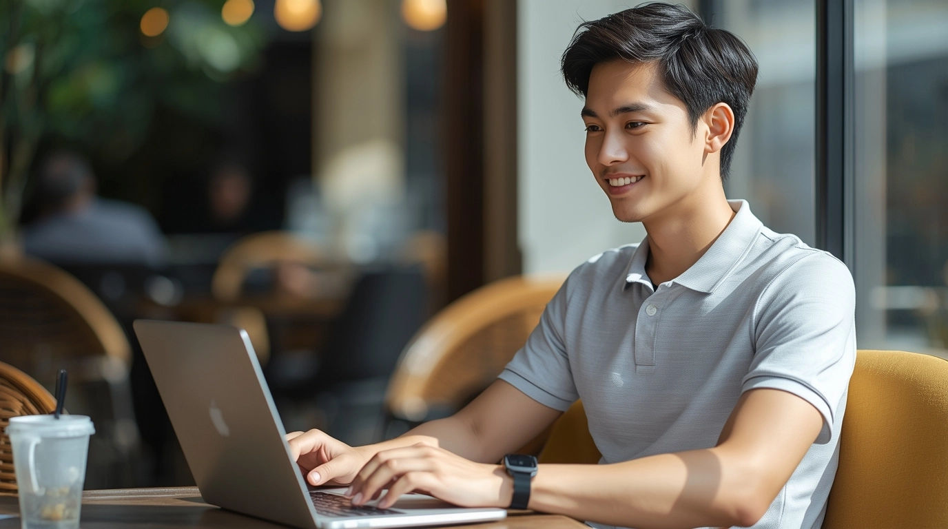 穿著微正裝制服的台灣專業人士