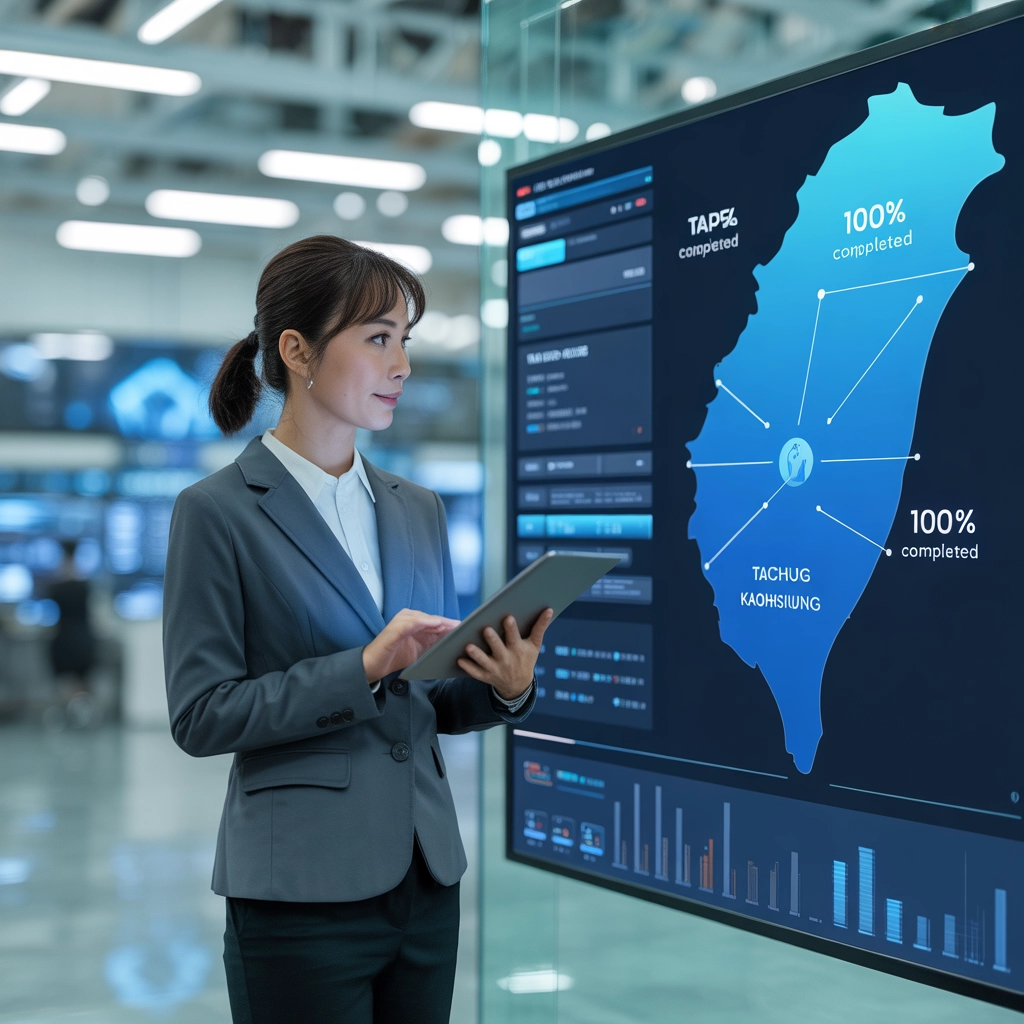 企業人資透過雲端儀表板輕鬆管理全台分公司制服套量進度