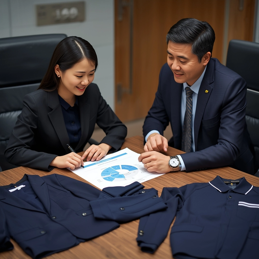 透過布料模組化策略降低企業制服採購預算