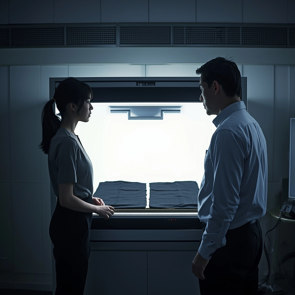 企業採購PM使用標準光源箱科學檢驗制服布料色差