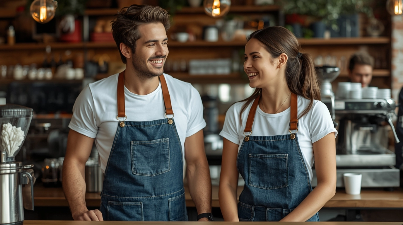 模組化設計的高質感餐飲圍裙