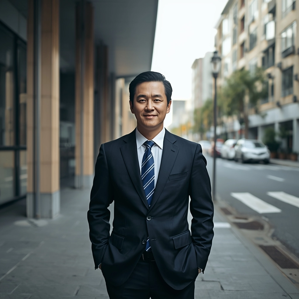 穿著機能混紡制服的專業員工