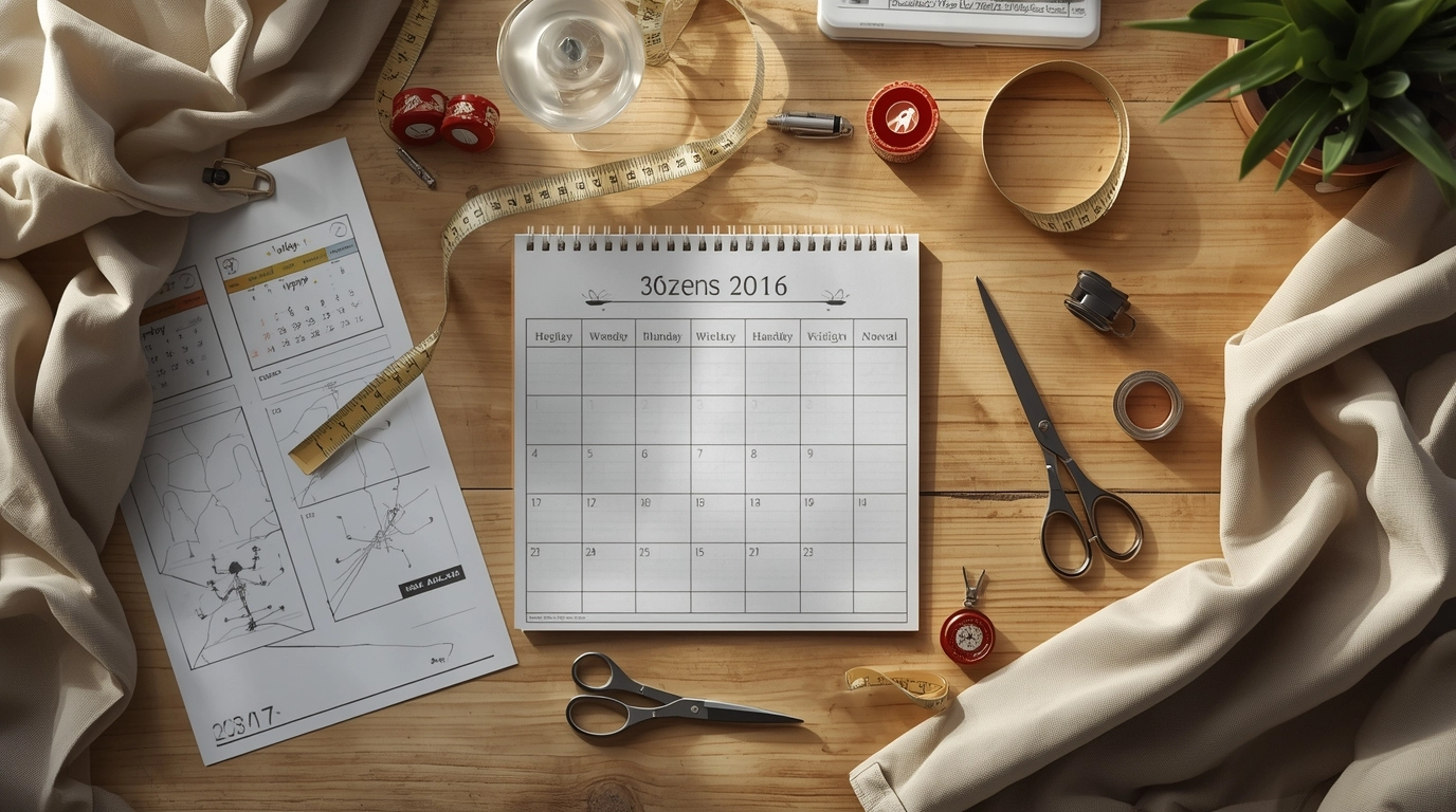 制服製作時程規劃與設計工具