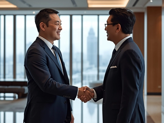 穿著高質感制服的企業代表贏得客戶第一眼信任感