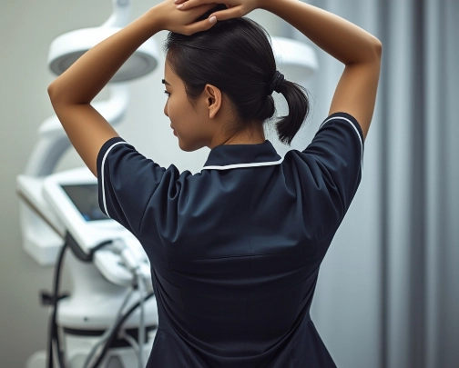 彈性纖維與活褶剪裁讓服務業制服好活動不緊繃