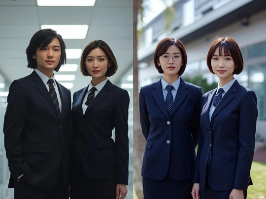 同色異譜現象導致制服在辦公室無色差，戶外卻產生嚴重缸差