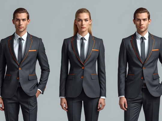 企業制服70/20/10黃金配色法則展示