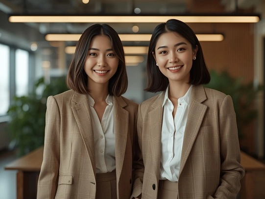 現代企業工裝制服穿搭