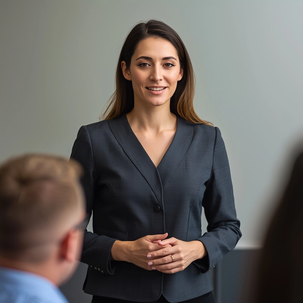 提升氣場的專業女性制服形象