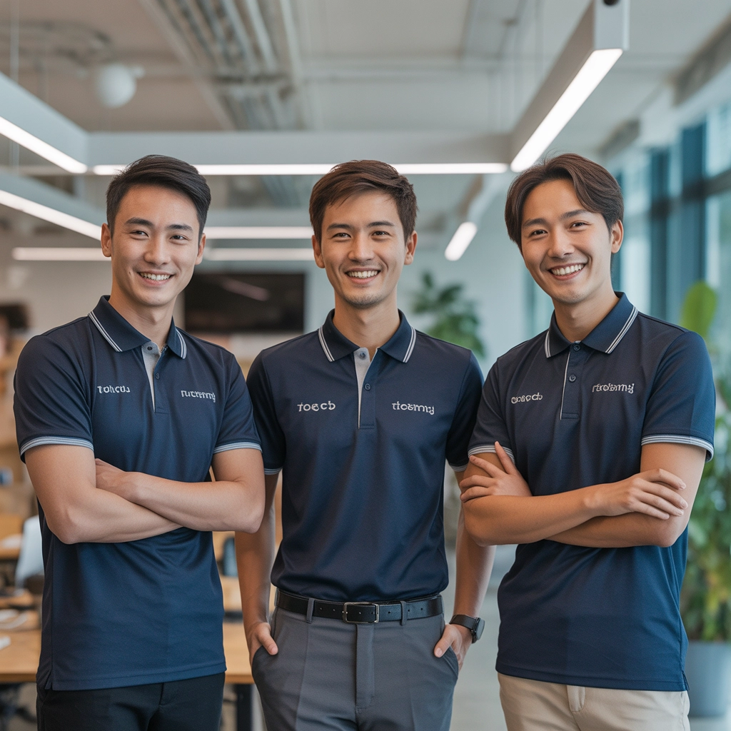 微型企業團隊專業制服形象