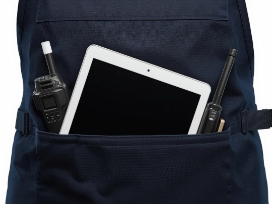 服務業制服隱形收納口袋與機能設計