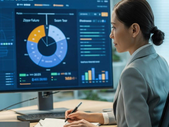 報修系統後台自動統計衣物損壞大數據，幫助企業採購優化來年制服版型