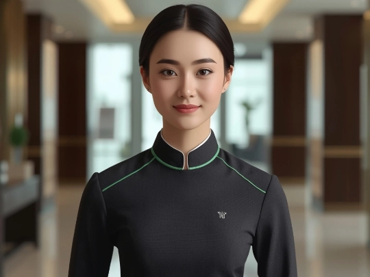 醫美診所與服務業透過制服微電繡與跳色滾邊打造專屬識別